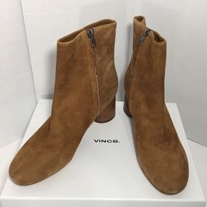 Vince. Suede Ankle Boots NWT